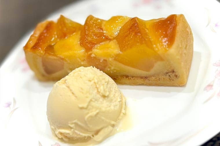 ホットアップルタルト