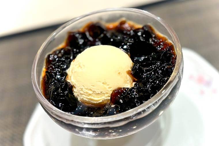 アイスコーヒーゼリー