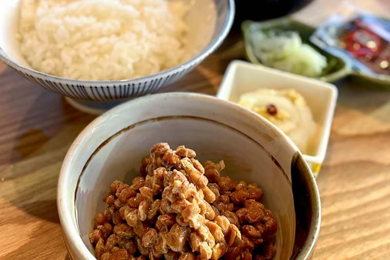 納豆御飯