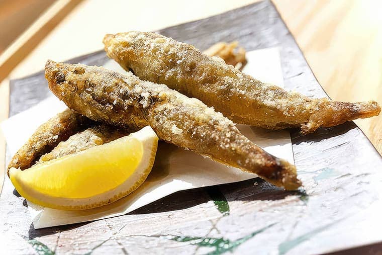 茨城名物 目光の唐揚げ